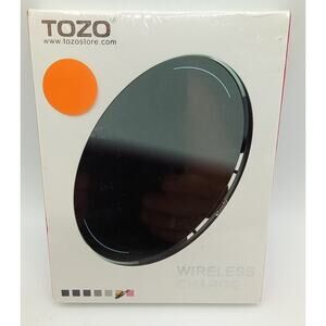 TOZO Wireless Charger Ultra-Thin Portable Pad For iPhone & Samsung Orange